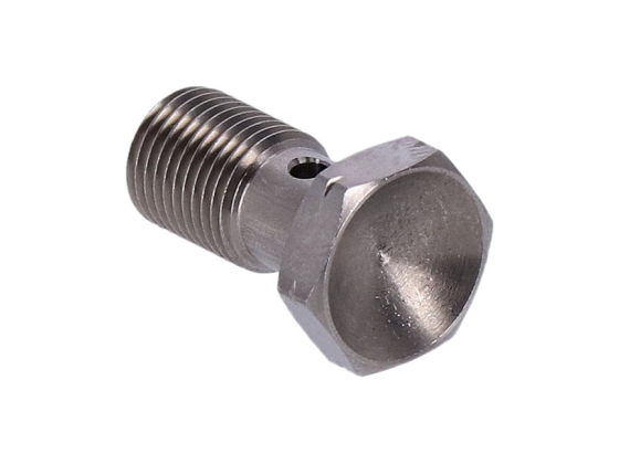 banjo bolt, m10 x 1.00, ss