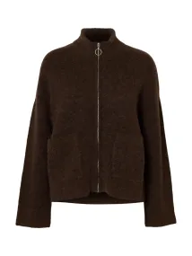 Sia Zipper Cardigan