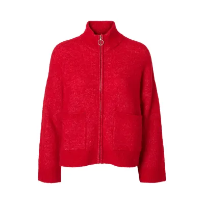 Sia Zipper Cardigan