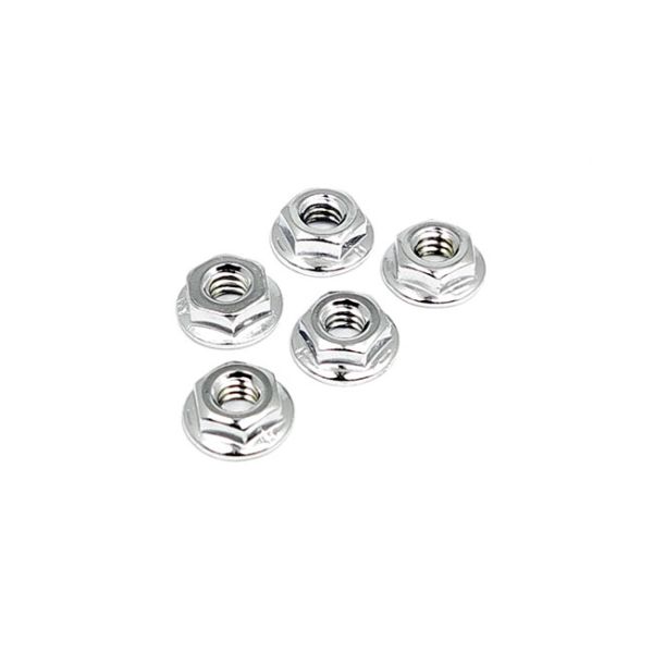 5/16-18 flanged lock nut stk.