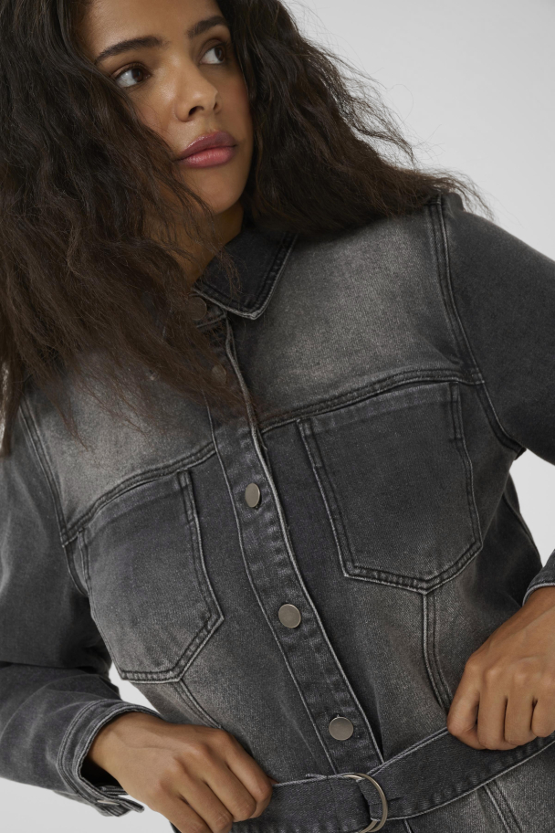 Kaffe Curve Ally denimkjole - Image 6