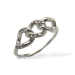 Ring - Lenke m. cubic zirkoniaer 925