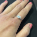 Ring - Hjerte m. cubic zirkoniaer 925