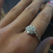 Ring - Rosett cubic zirkoniaer 925
