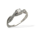 Ring - Mønster cubic zirkoniaer 925