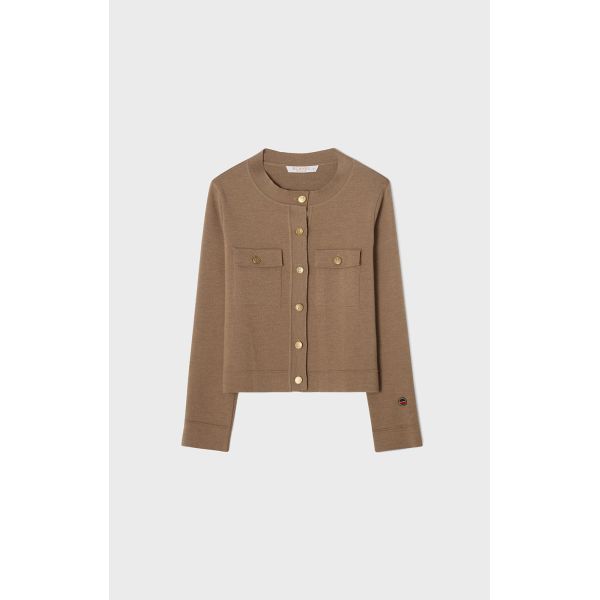 Aria Cardigan Solid Salty Caramel             |              Aria Cardigan Solid Salty Caramel fra Busnel
