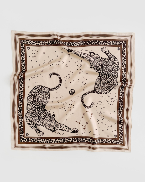 Gemini Scarf - Sand - 65 cm - Image 1
