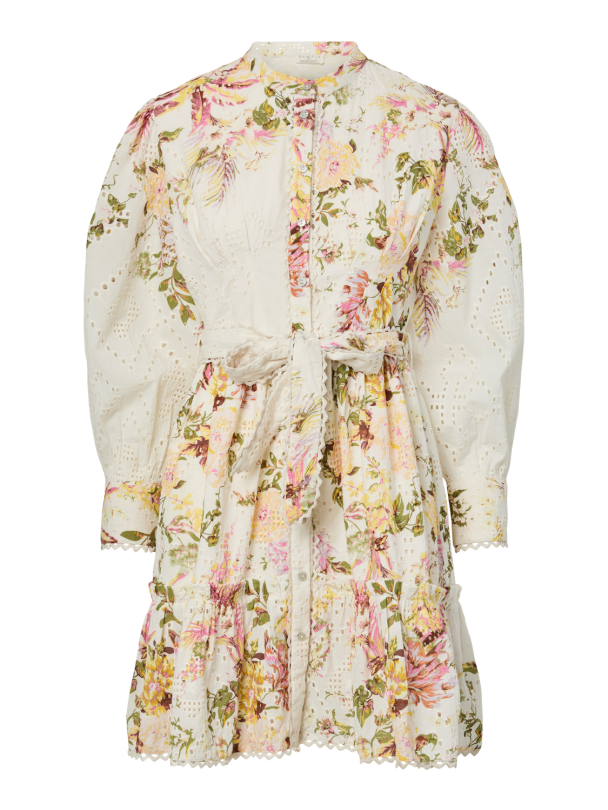 Kate Shirt Dress - Birch/Kate Print 