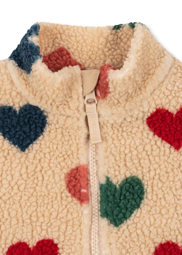 Jody Teddy Jacket - Bon Coeur Coloré - Image 4