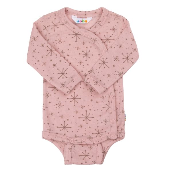 Joha | Omslagsbody Ull - Snowflake Rosa
