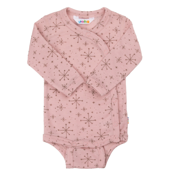 Omslagsbody Ull - Snowflake Rosa