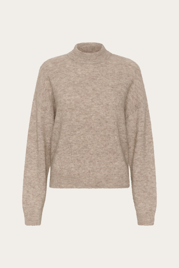 Debbie Pullover - Warm Sand Melange - Image 1