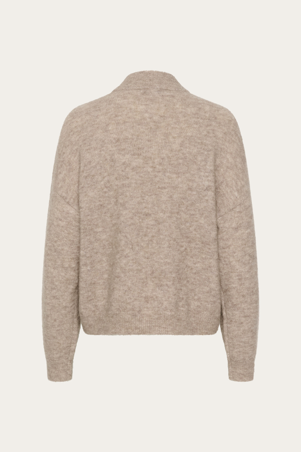 Debbie Pullover - Warm Sand Melange - Image 2