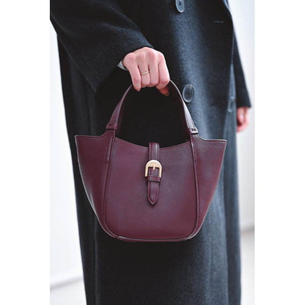 Lenvolee Cowhide convertible nano size shopper