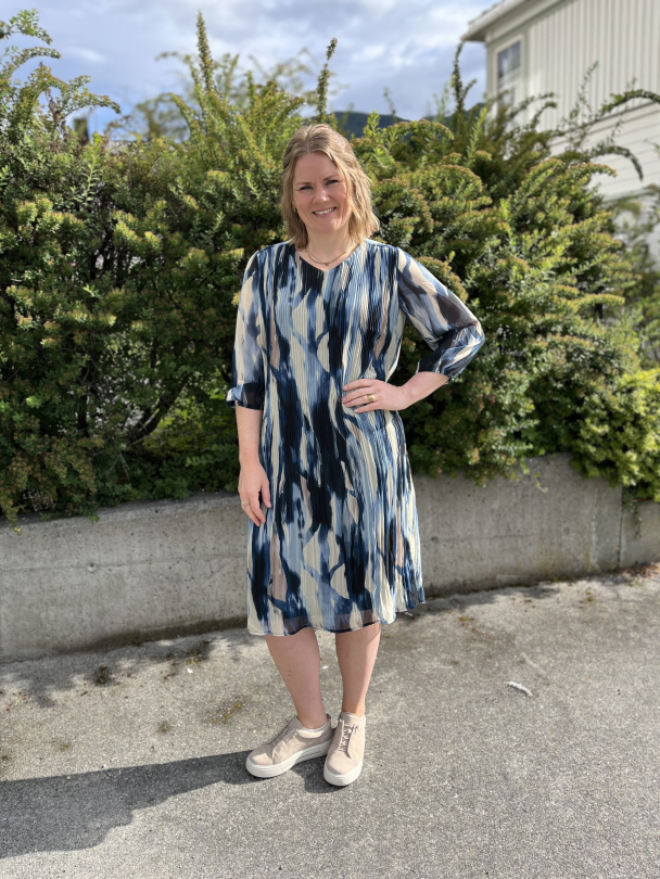 Signature Kjole 219211 Blå - Image 1