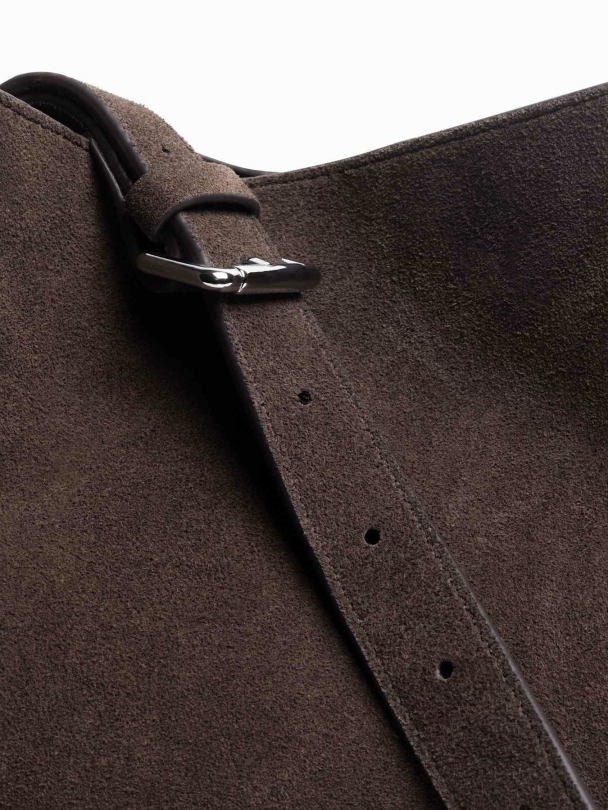 Sac Mini Suede Truffle  - Image 3