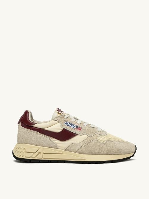 Reelwind Low Suede/Ecru/Ruby Wine