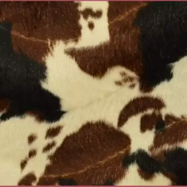 Ku- brun og hvit