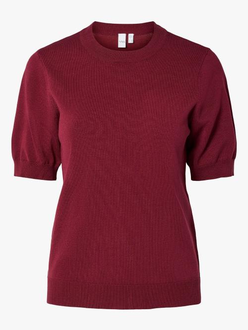 Lena Knit Pullover - Tibetan Red