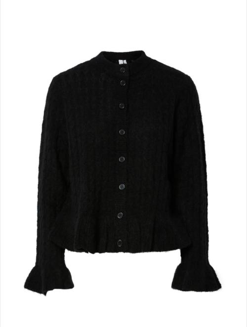 Numa Knit Cardigan - Black