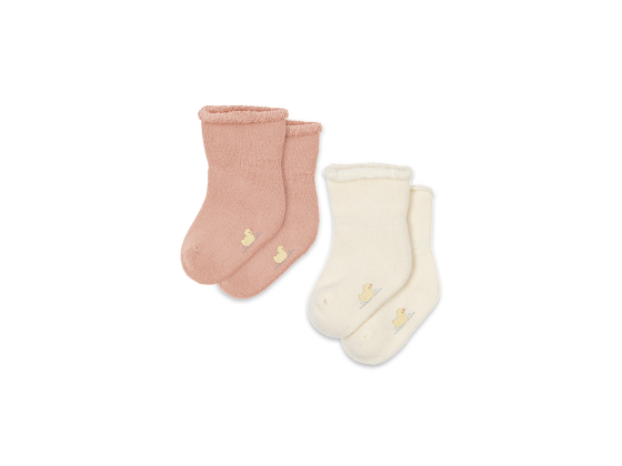 Vicino Terry Socks 2pk, Cemao Rose - Fanga / Konges Sløjd