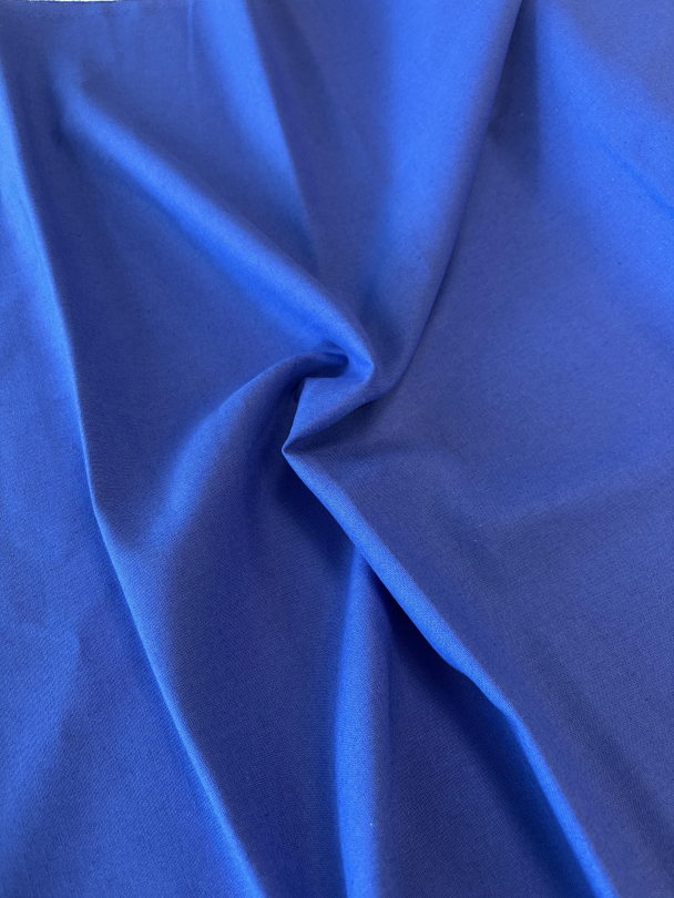 Lin/bomull - Royal Blue