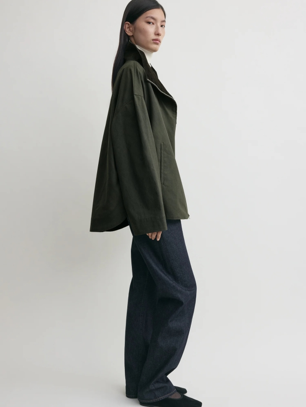 Zipped Country Jacket Forest - Image 2