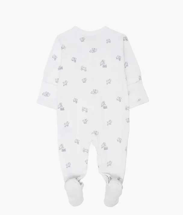 Counting Sheep Simplicity Footie - Blue - Image 2