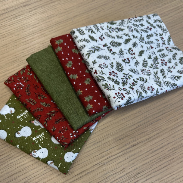 Julepakke snømenn grønn - Image 2