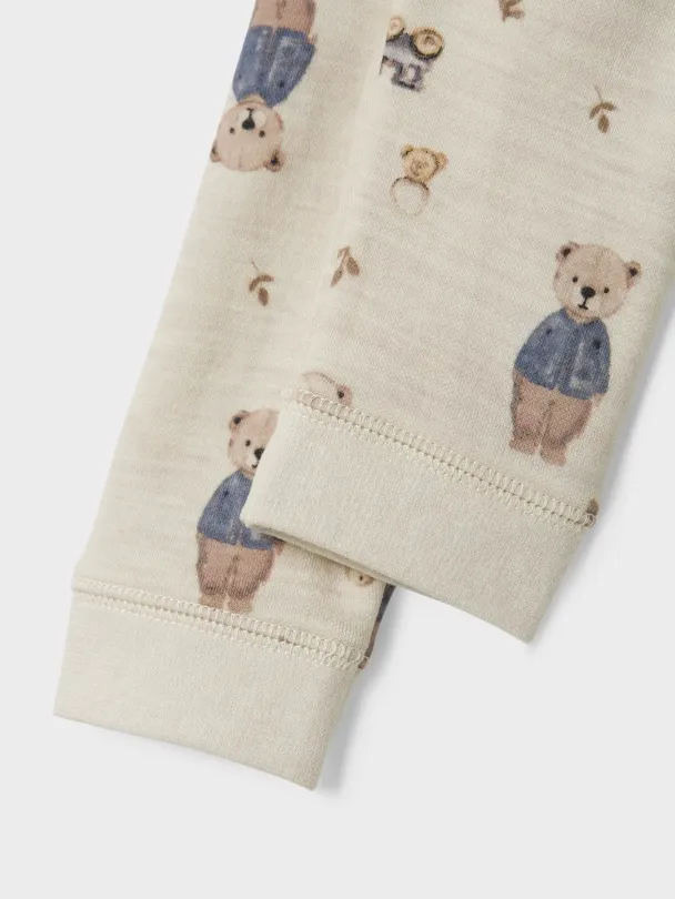 NBNwup Leggings Ull/bomull Bamse - Image 4