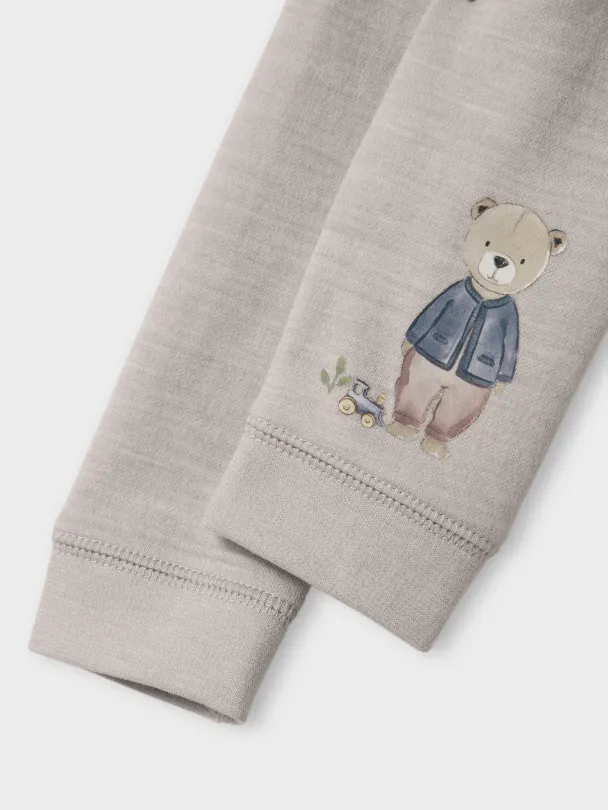 NBNwup Leggings Ull/bomull Bamse - Image 5