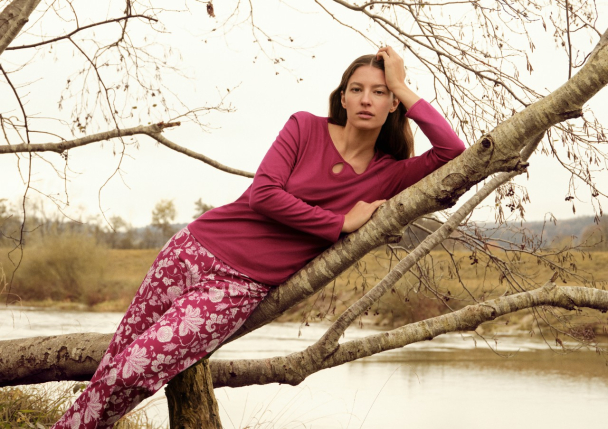 Sweet dreams pysjamas, dahlia pink - Image 5