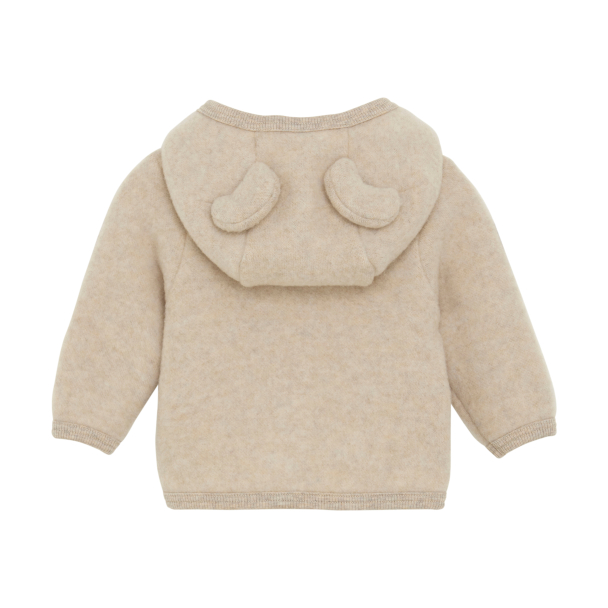 Jacket Ears Wool Fleece - Camel Melange - Image 2