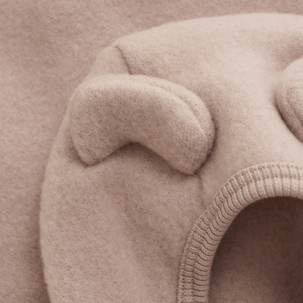 Jacket Ears Wool Fleece - Mahogany Rose - Image 3