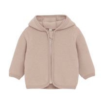 HUTTEliHUT | Jacket Ears Wool Fleece - Mahogany Rose