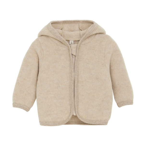 Jacket Ears Wool Fleece - Camel Melange - Image 1