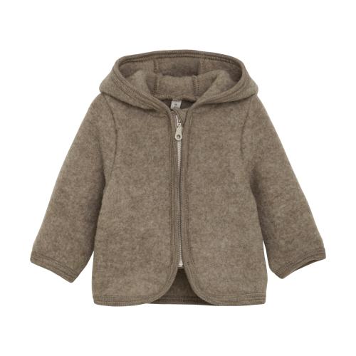 HUTTEliHUT | Jacket Ears Wool Fleece - Savannah Melange