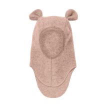 HUTTEliHUT | Balaclava Ears Wool Fleece - Mahogany Rose