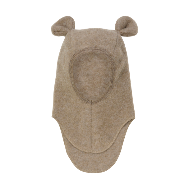 Balaclava Ears Wool Fleece - Savannah Melange - Image 1