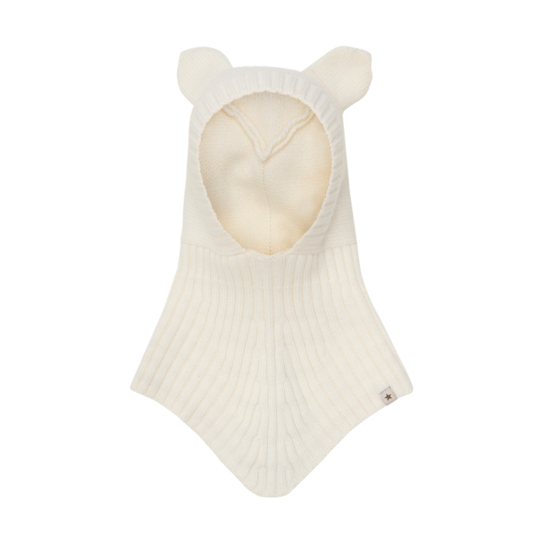 Balaclava Ears Wool Knit - Off-White - Image 1