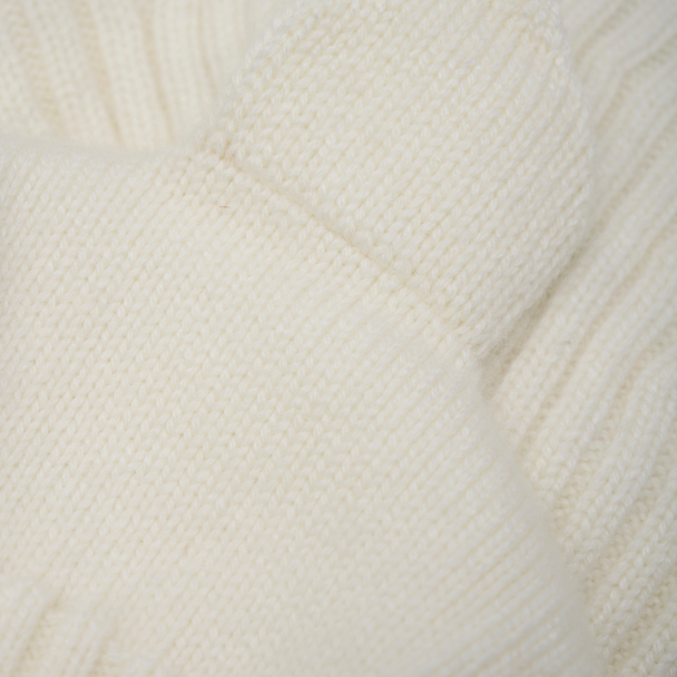 Balaclava Ears Wool Knit - Off-White - Image 3