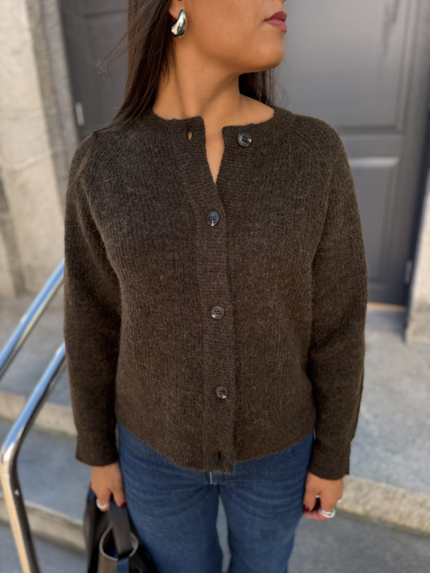 Lulu Knit Short Cardigan - Delicioso - Image 1