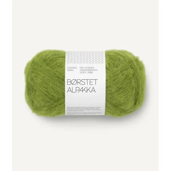 Børstet Alpakka 9564