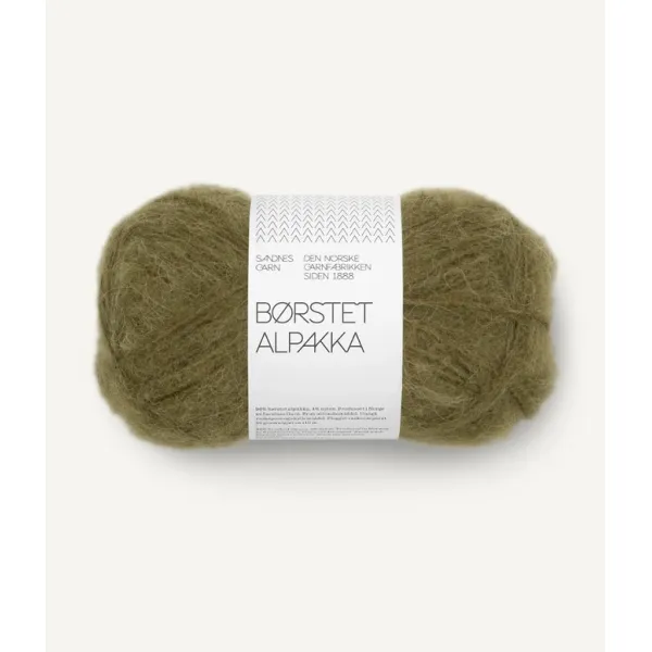 Børstet Alpakka 9873