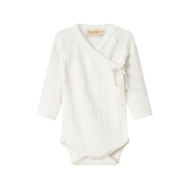 Body Belita Modal Pointelle - Gentle White - Image 1