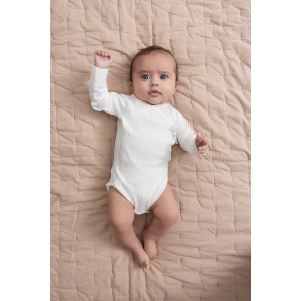 Body Belita Modal Pointelle - Gentle White - Image 5