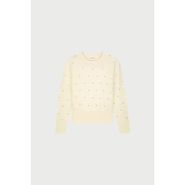 Lidi Rhinestone Pullover                    |                         Lidi Rhinestone Pullover fra Fabienne Chapot