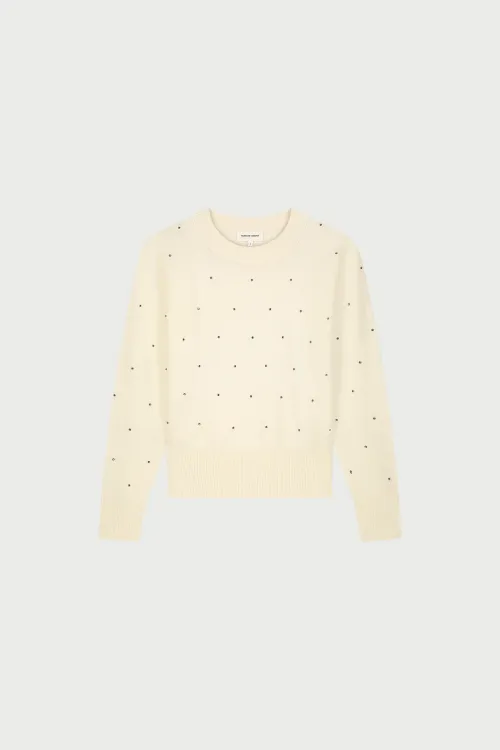 Lidi Rhinestone Pullover                    |                         Lidi Rhinestone Pullover fra Fabienne Chapot