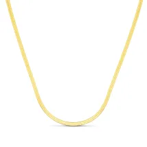 Flat Snake Necklace