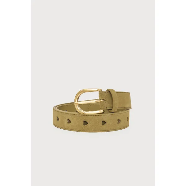 Martini Olive Cut It Out Heart Belt                 |                       Martini Olive Cut It Out Heart Belt fra Fabienne Chapot